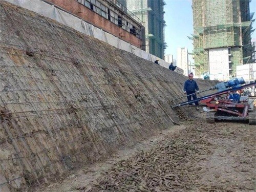 宝丰建筑边坡支护